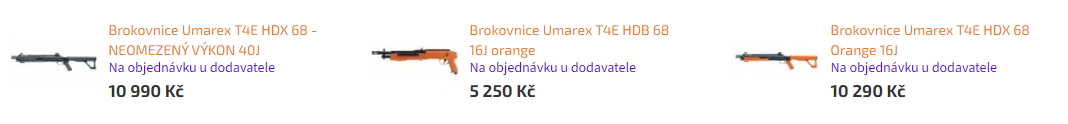 T4E-brokovnice